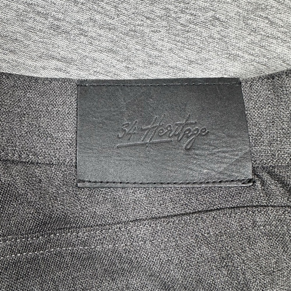 34 Heritage Pants Men 35x30 Tag (35x29 Fit) Gray Charisma Comfort-Rise Classic - Picture 8 of 12